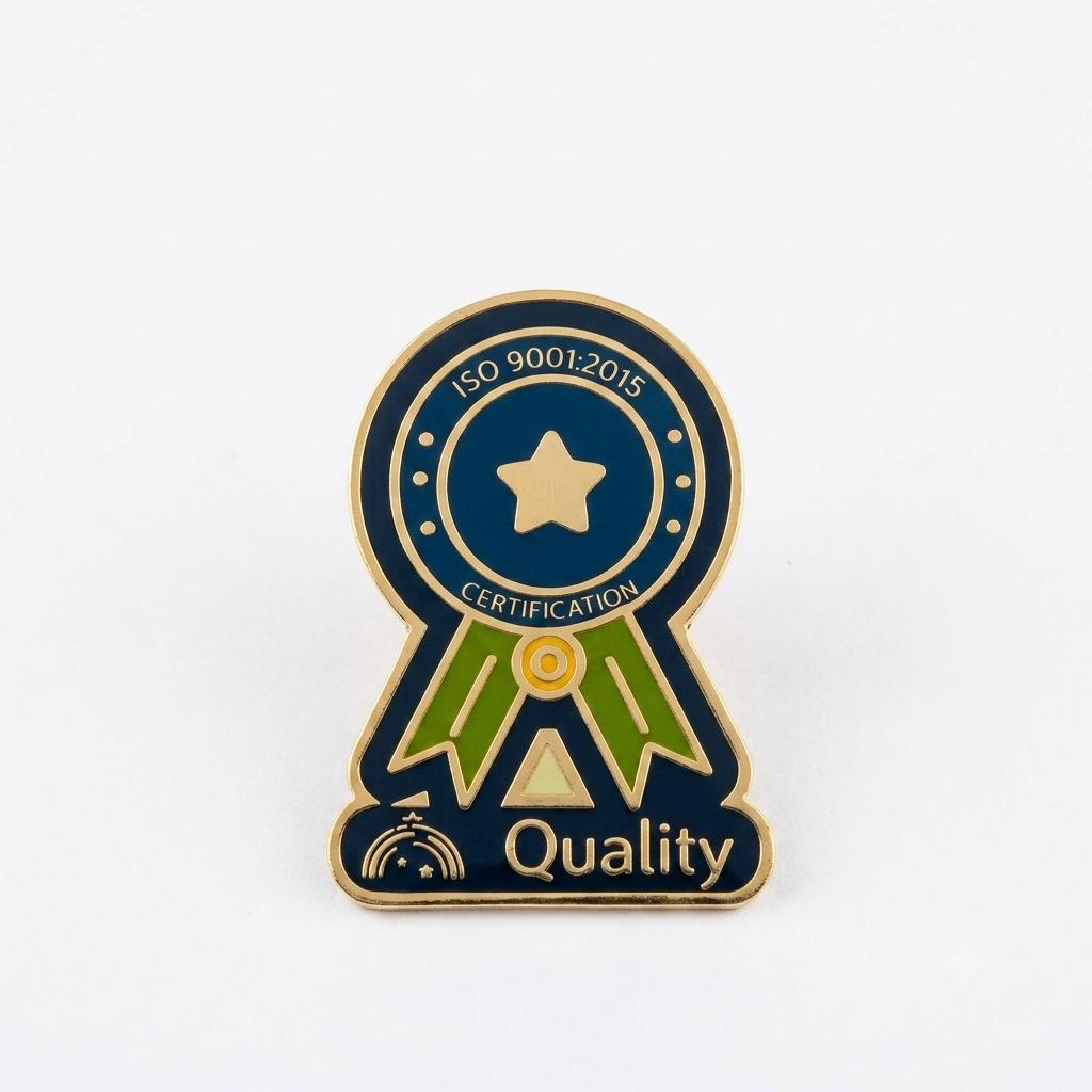 Pin Certificacion ISO 